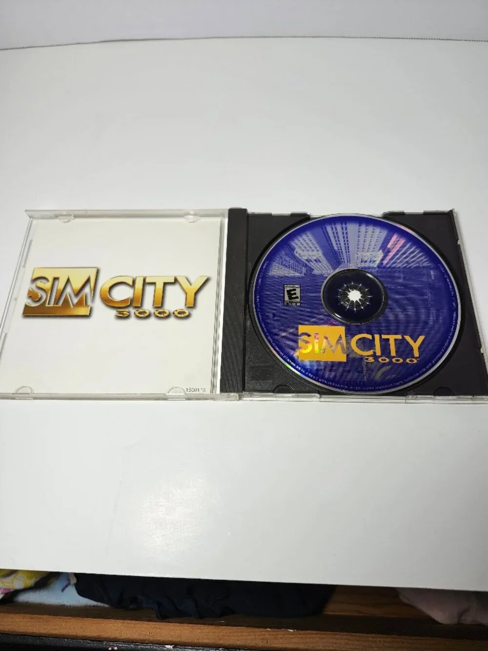 Sim City 3000 PC CD ROM Computer Game Vintage Maxis EA Simulation